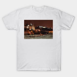 Edinburgh Castle at Night - Scottland T-Shirt